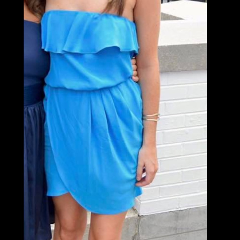 Amanda Uprichard blue dress